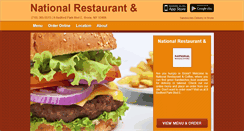 Desktop Screenshot of nationalrestaurantbronx.com